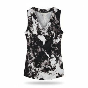 Marc New York Monochrome Abstract Tank Top